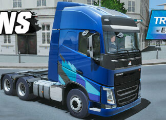 Skins Volvo FH Faixa Especial OCEAN RACE