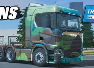 Skins Scania S Militar