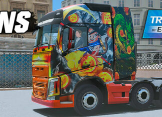 Skins Volvo FH DRAGON BALL Z