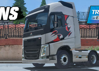 Skins Volvo FH Grafitado