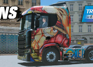 Skins Scania S Anime ANINE ONE PIECE