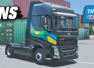 Skins Volvo FH Faixas Brasileiras