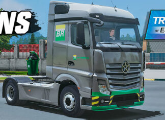 Skins Mercedes Benz Actros BR PETROBRAS