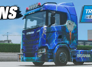 Skins Scania S Personalizado Águia