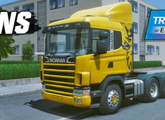 Skins Scania R/T Legend 1995 Com Logo Scania