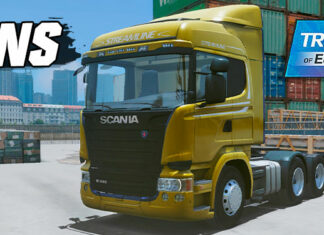 Skins Scania R Faixas Streamline