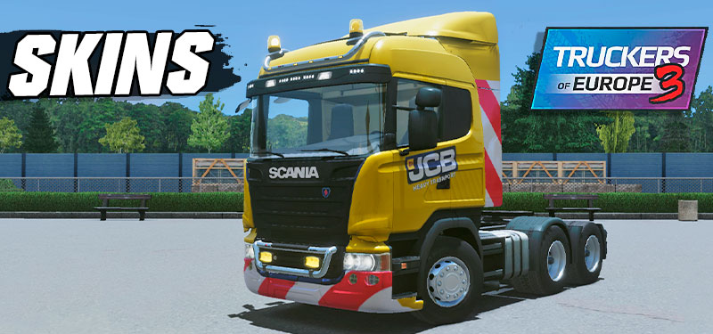 Skins Scania R T Legend Jcb Heavy Transport Wtds