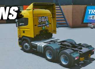 Skins Scania R/T Legend 2013 Streamline Adesivo Baga Suspensões
