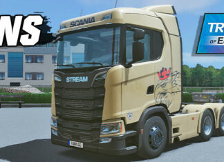 Skins Scania S Adesivos Águia Scania e Bandeira GBN