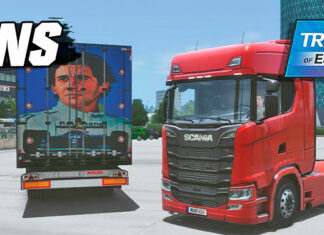 Skins Scania S No Sider AYRTON SENNA