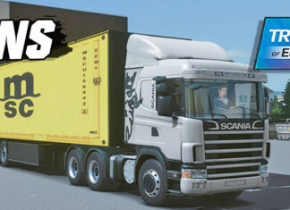 Skins Scania R/T Legend 1998 Na Carreta Container MSC