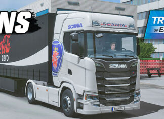 Skins Scania S Personalizada No Sider da Coca-Cola Zero