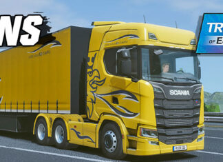 Skins Scania S Edição Gold no Sider