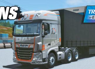 Skins DAF Série Especial 10 anos no Sider preto