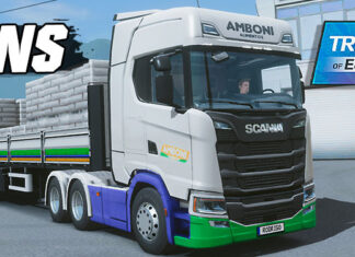 Skins Scania S AMBONI ALIMENTOS na Granel
