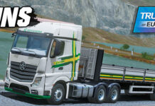 Skins Mercedes Benz Actros Botuverá Conjunto na Granel