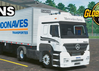 Skins Mercedes Benz Axor RTE Rodonaves ‘EXCLUSIVO’