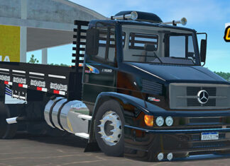 Skins Mercedes Benz 1620 Preto Clássico Original