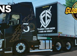 Skins Volvo FH Edição Especial no Bau mais TOP