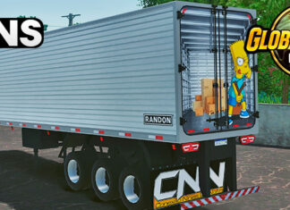 Skins Reboque Bau Qualificado Bart Simpson