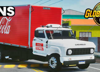 Skins Chevrolet D60 Bau Coca Cola