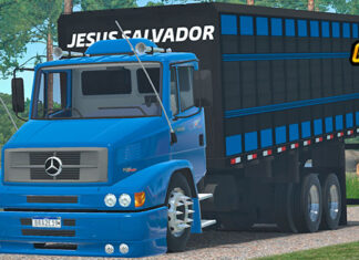 Skins Mercedes Benz 1620 Boiadeiro Azul ‘EXCLUSIVO’