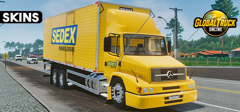 Skins Mercedes Benz 1620 Bau SEDEX