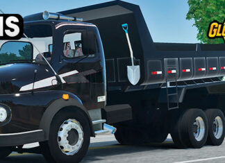 Skins Mercedes Benz 1113 Preto na Caçamba Com Faixas ‘Qualificado’