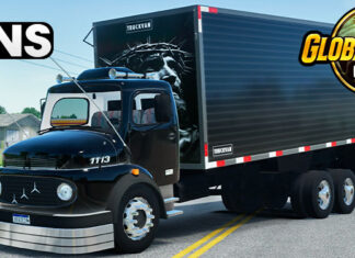 Skins Mercedes Benz 1113 Bau Preto Jesus ‘QUALIFICADO’