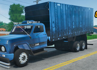 Skins Chevrolet D60 Azul Velho Canavieiro ‘EXCLUSIVO’