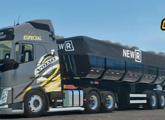 Skins Volvo FH 540 Faixas Especial Volvo no RodoCaçamba ‘EXCLUSIVO’