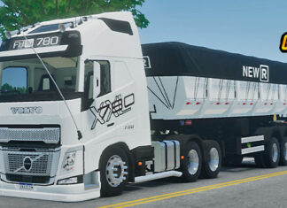 Skins Volvo FH Aero Branco no RodoCaçamba ‘EXCLUSIVO’
