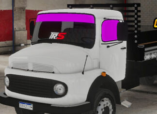 Skins Vidro Rosa Mercedes Benz 1113