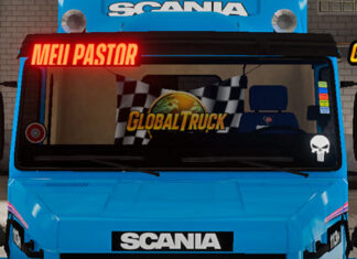 Skins Letreiro Animado ‘O SENHOR E MEU PASTOR E NADA ME FALTARA’