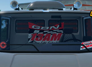 Skins Vidro Mercedes Benz 1620 GBN