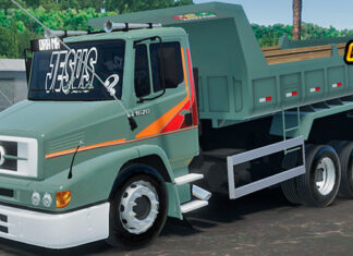 Skins Mercedes Benz 1620 Caçamba ‘MAIS TOP GLOBAL TRUCK’