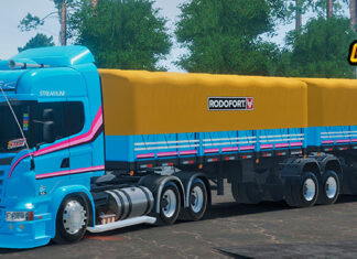 Skins Scania R STREAMLINE Edição 60 Anos 113 No Bitrem
