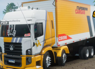 Skins VW Constellation Bau Itapemirim Cargas