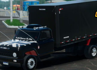 Skins Chevrolet D60 Preto Qualificado no Sider
