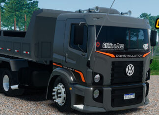 Skins VW Constellation Cinza OFF-ROAD