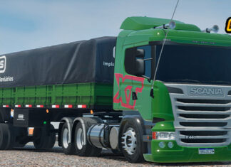 Skins Scania R Verde XT Exclusiva na Granel