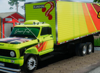 Skins Chevrolet D60 Verde Bau Qualificado