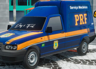 Skins Fiorino Policia Rodoviária PRF