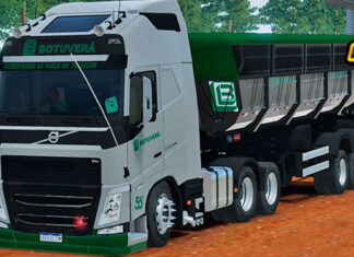 Skins Volvo FH Botuvera no RodoCaçamba