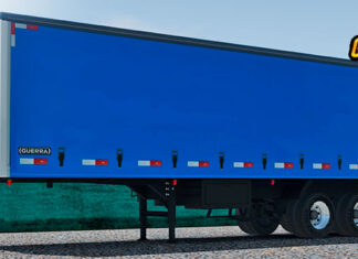 Skins Reboque Sider Azul Guerra