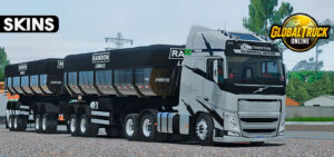 Skins Volvo FH Especial Edition no RodoCaçamba Preto 'EXCLUSIVO' 0g8h4gh