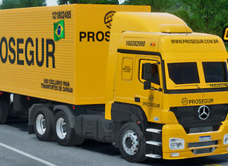 Skins Mercedes Benz Axor Carreta PROSEGUR ‘EXCLUSIVA’