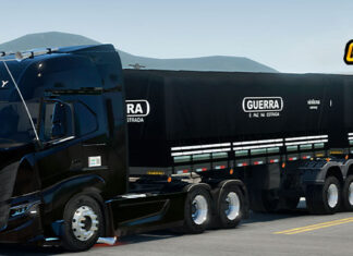 Skins Iveco S Way Preto Conjunto no Bitrem