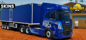 Skins Iveco S Way Azul Edição 50 Anos No Bau 0F814G8FDF