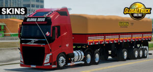 Skins Volvo FH Vermelho Conjunto na Granel 'QUALIFICADO' 0hjh4jh